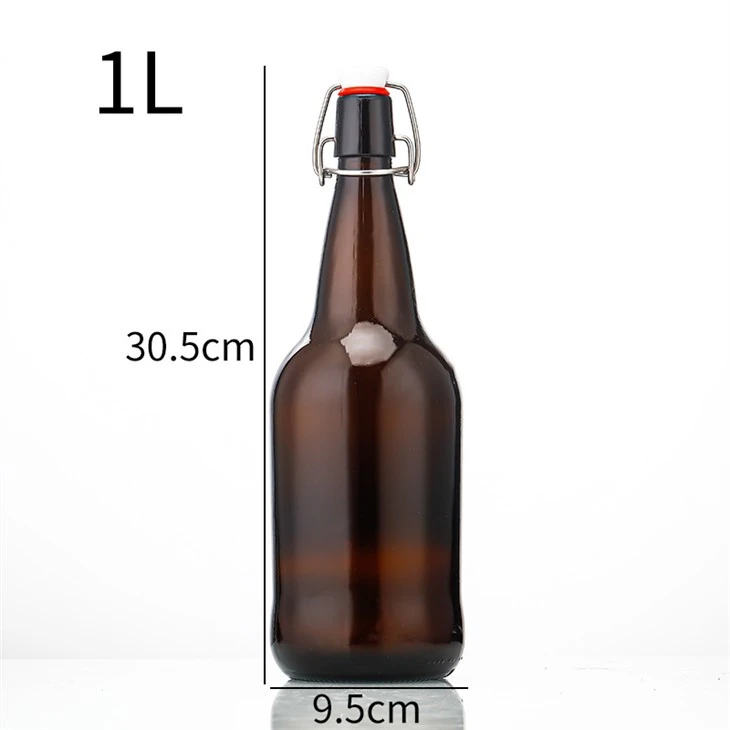 Amber Flip Top Bottles high quality